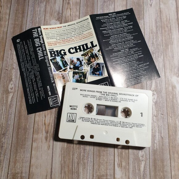 The Big Chill Cassette Tape Original Soundtrack Motown 6094 1984 Vintage Music - Picture 3 of 3